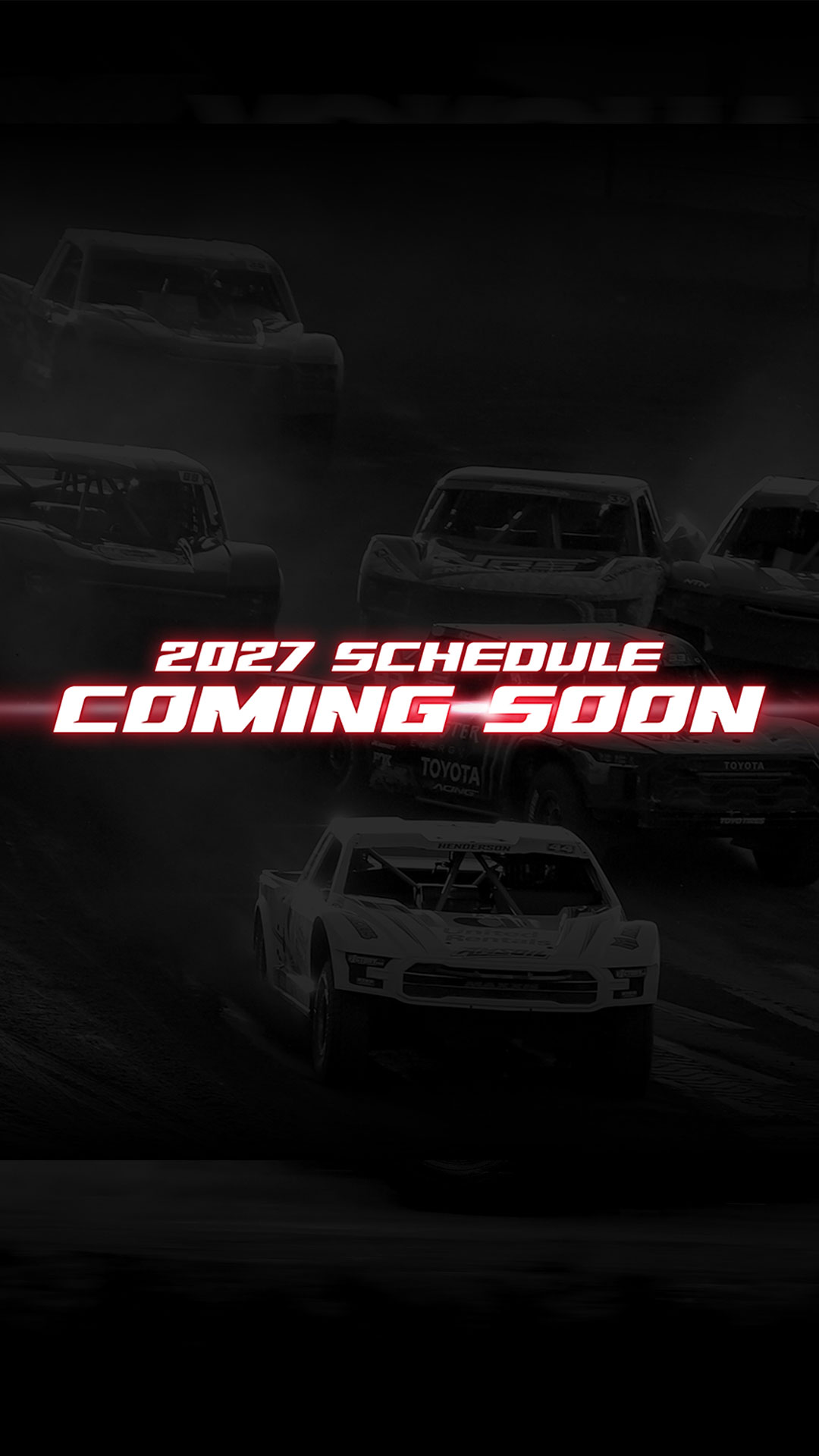 Coming Soon - 2026 Season